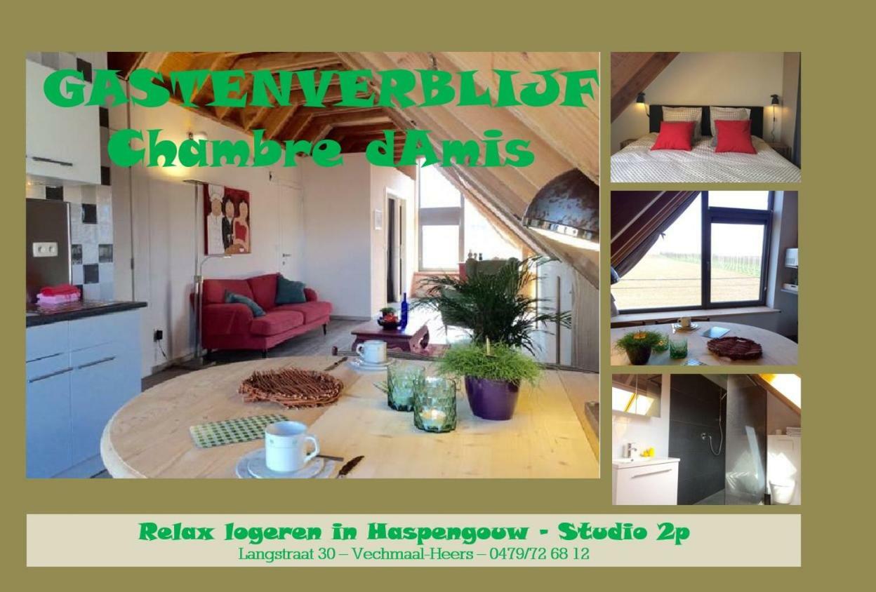 Gastenverblijf Chambre Damis - Geniet Van Haspengouw, Buiten En Binnen! Heers Экстерьер фото